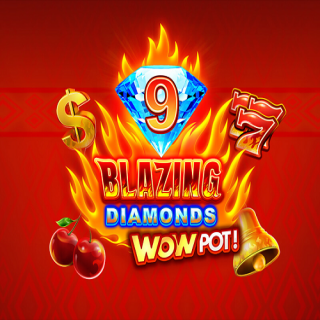 9 Blazing Diamonds WowPot